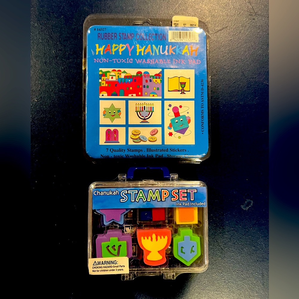 NWT Hanukkah 🕎 Rubber Stamps-2 sets included ✡️